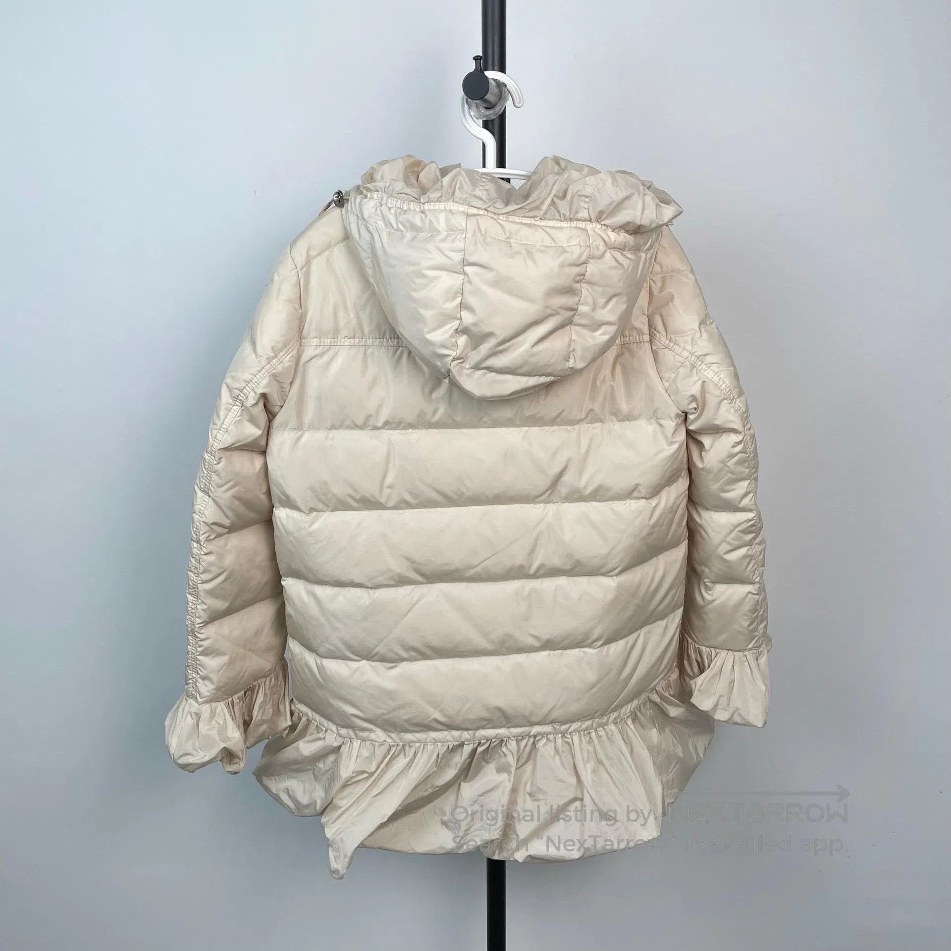 Moncler Moncler Beige Serre skirt style down coat| Size S / US 4 / IT 40 - 2 Thumbnail