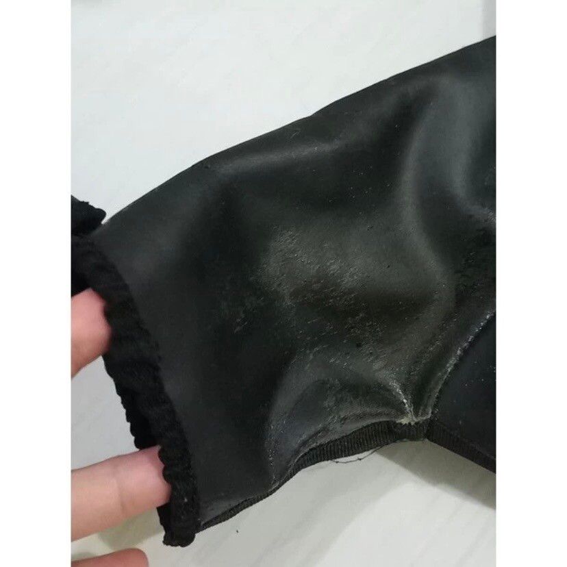Rick Owens CHEAP‼️ Rick Owens Black Leather Ramone Sock Boots Size US 5.5 / EU 38 - 6 Thumbnail