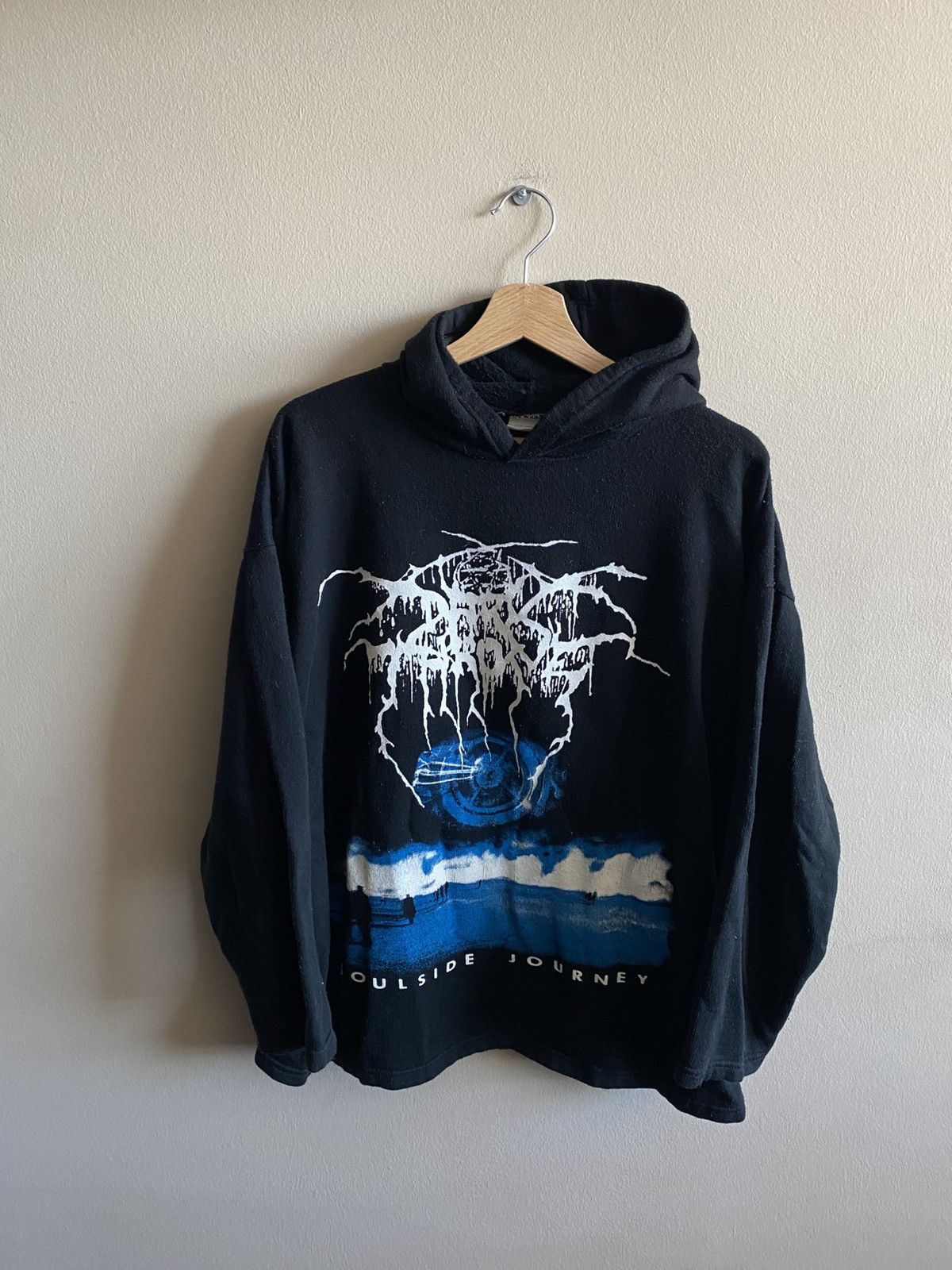 Band Tees Vintage Dark Throne Soulside Journey Rock Hoodie Size US S / EU 44-46 / 1 - 1 Thumbnail