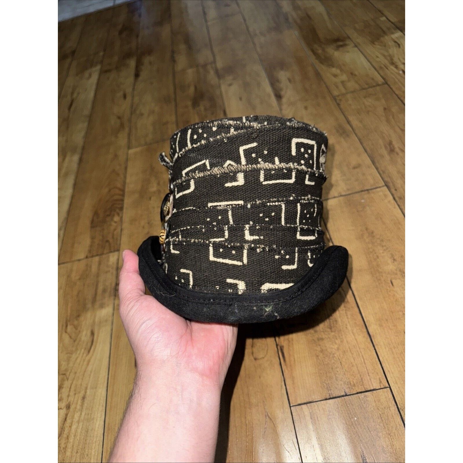 Other Vintage Gothic Style Top Hat S/M Black Steampunk Size ONE SIZE - 4 Thumbnail