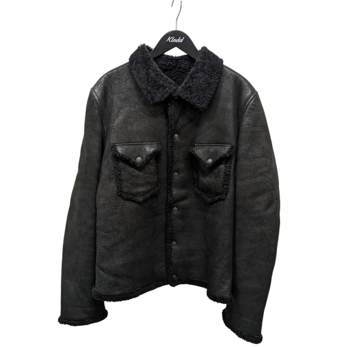 Yohji Yamamoto Yohji Yamamoto pour homme/02AW Mouton Jacket Size US L / EU 52-54 / 3 - 1 Thumbnail