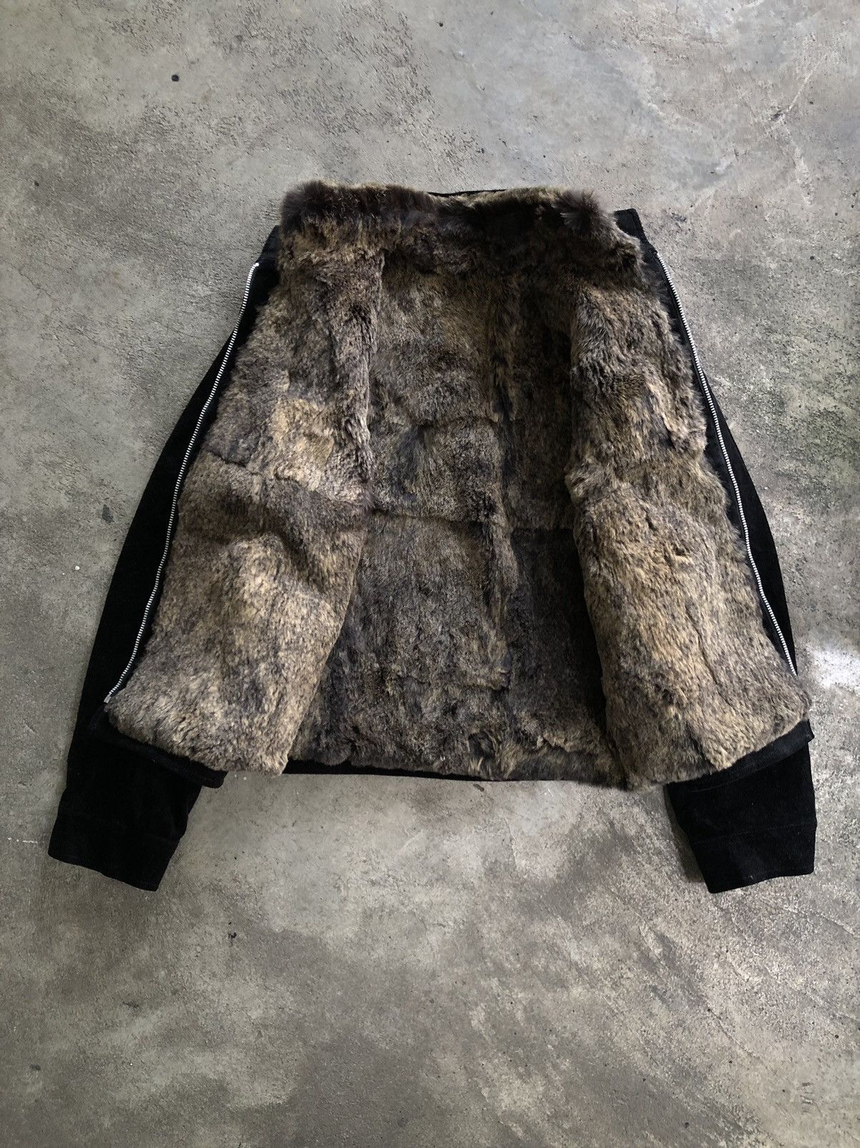 If Six Was Nine BLUE STREAK CORDUROY JACKET FUR LAYER IFSIXWASNINE LGB STYLE Size ONE SIZE - 6 Thumbnail
