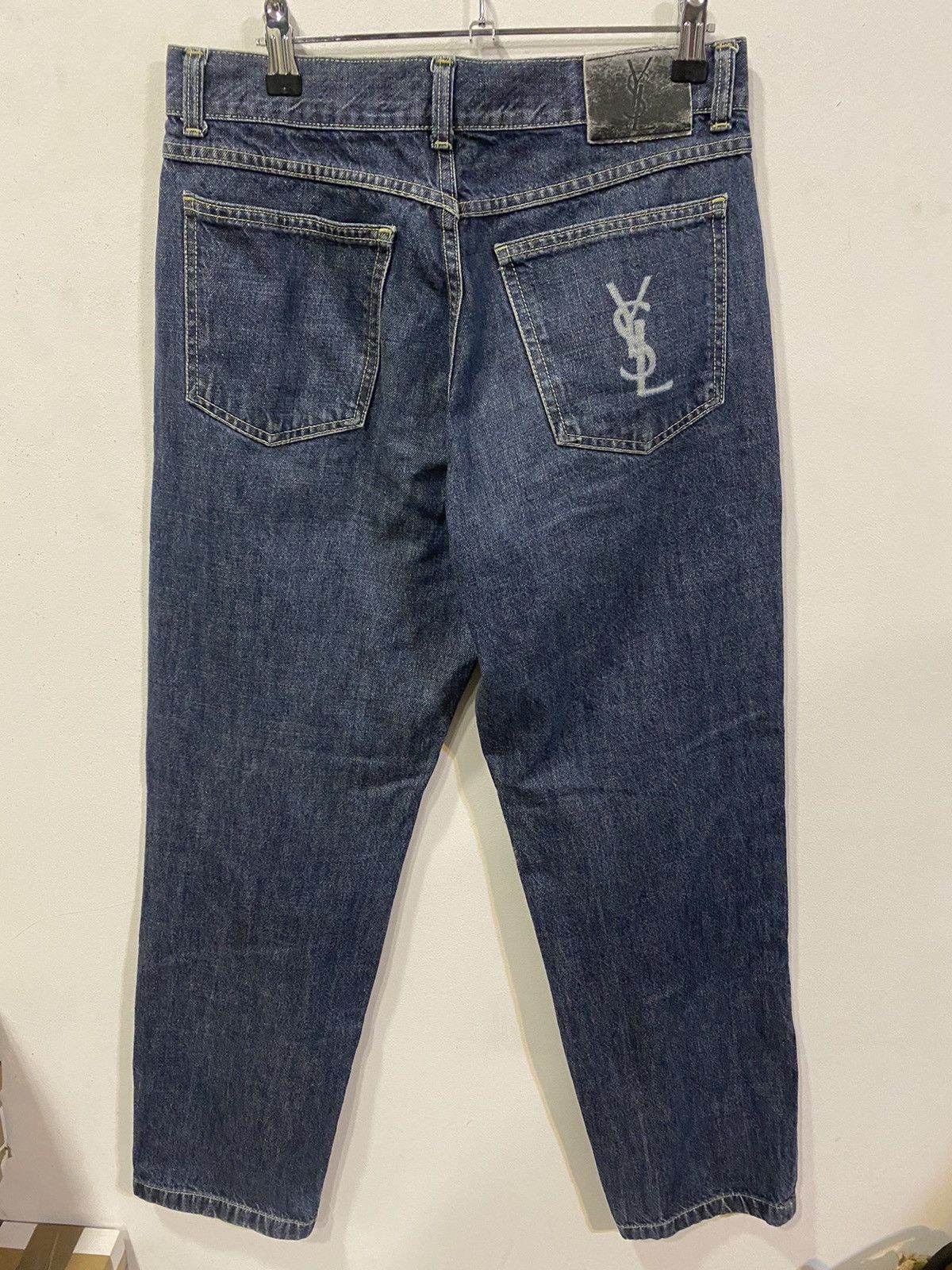 Yves Saint Laurent 32x32 YSL Jeans Denim Pants Size US 32 / EU 48 - 2 Thumbnail