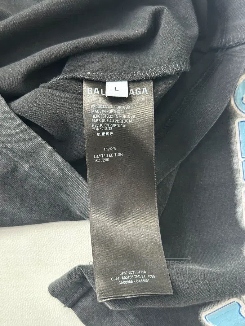 Balenciaga Balenciaga Short Sleeve Size US L / EU 52-54 / 3 - 3 Thumbnail