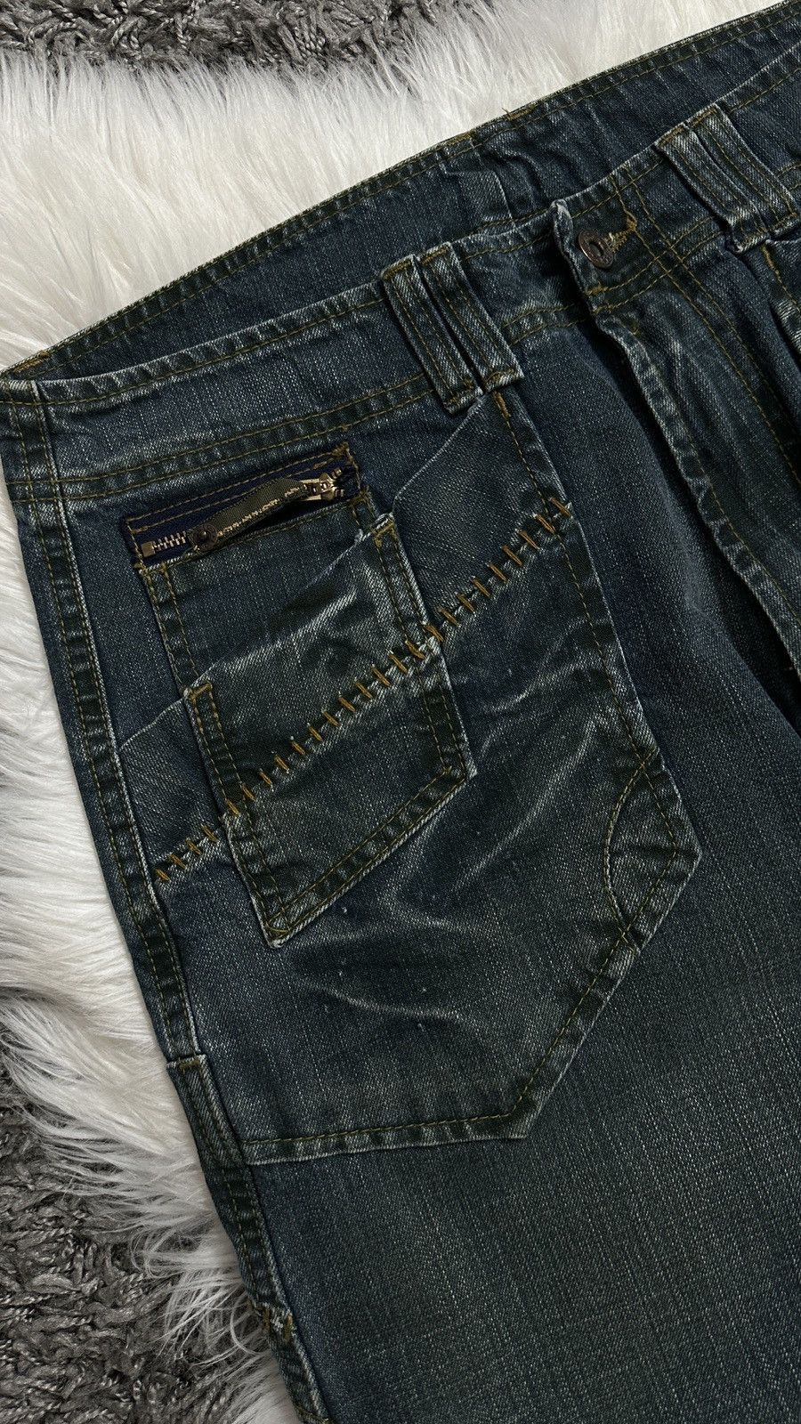 Vintage Lois jeans vintage street wear fashion casual pants Size US 32 / EU 48 - 3 Thumbnail