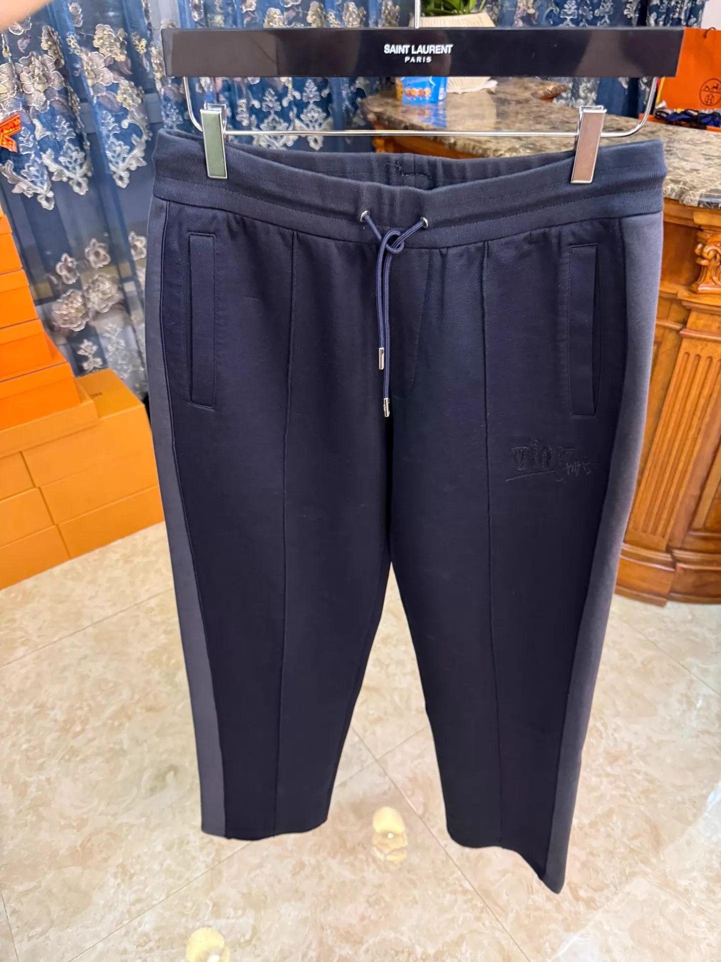 Dior Dior x Stussy Oversized Sweatpants M Black Size US 32 / EU 48 - 1 Thumbnail