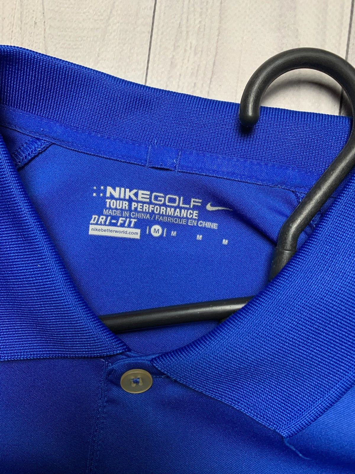 Nike × Vintage Vintage Nike X Mickey Mouse polo golf rare size M blue Size US M / EU 48-50 / 2 - 3 Thumbnail