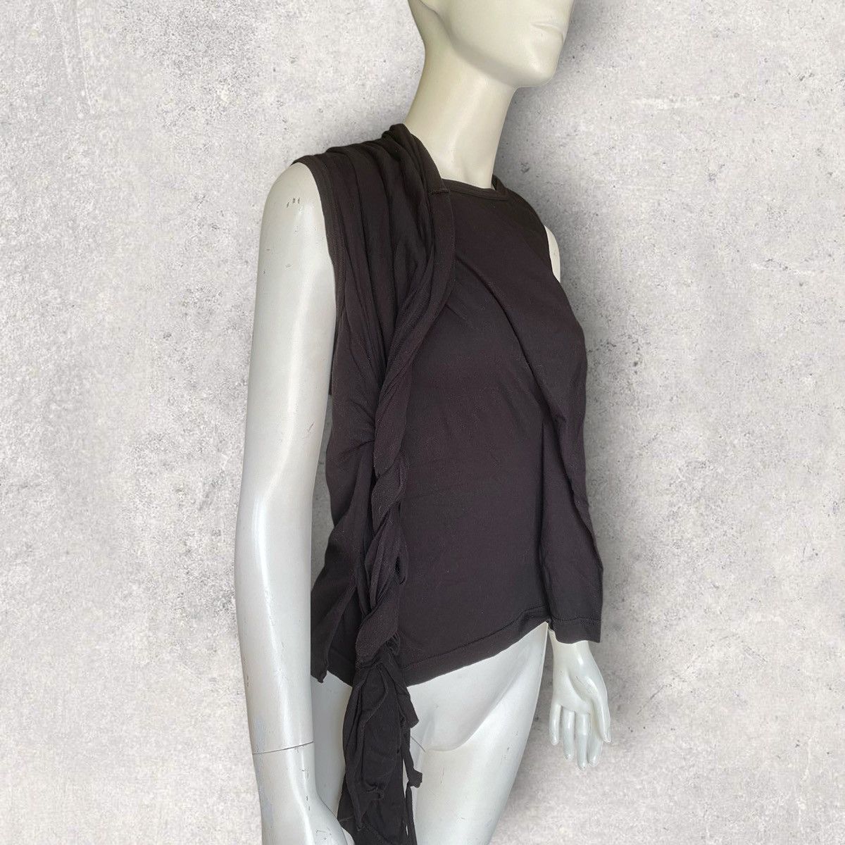 Comme des Garcons Vintage SS03 Wrap Asymmetric Knot T Shirt Size M / US 6-8 / IT 42-44 - 8 Thumbnail