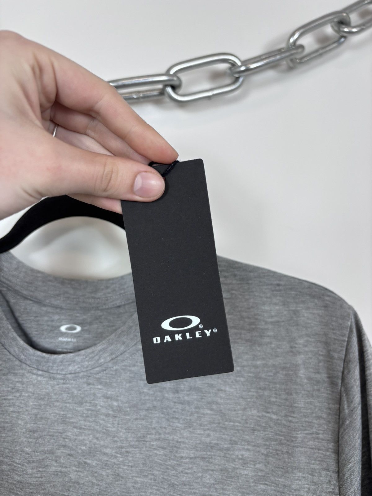 Oakley Oakley Gray Melange NWT Texas USA T-Shirt Tee Hydrolix Men’s Size US S / EU 44-46 / 1 - 10 Thumbnail