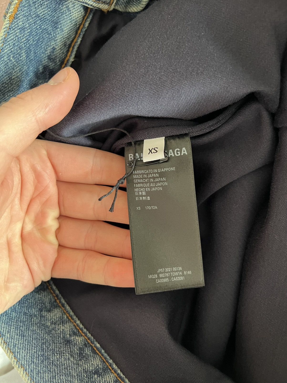 Balenciaga Balenciaga Fall 22 Destroyed Denim Size US 30 / EU 46 - 4 Thumbnail