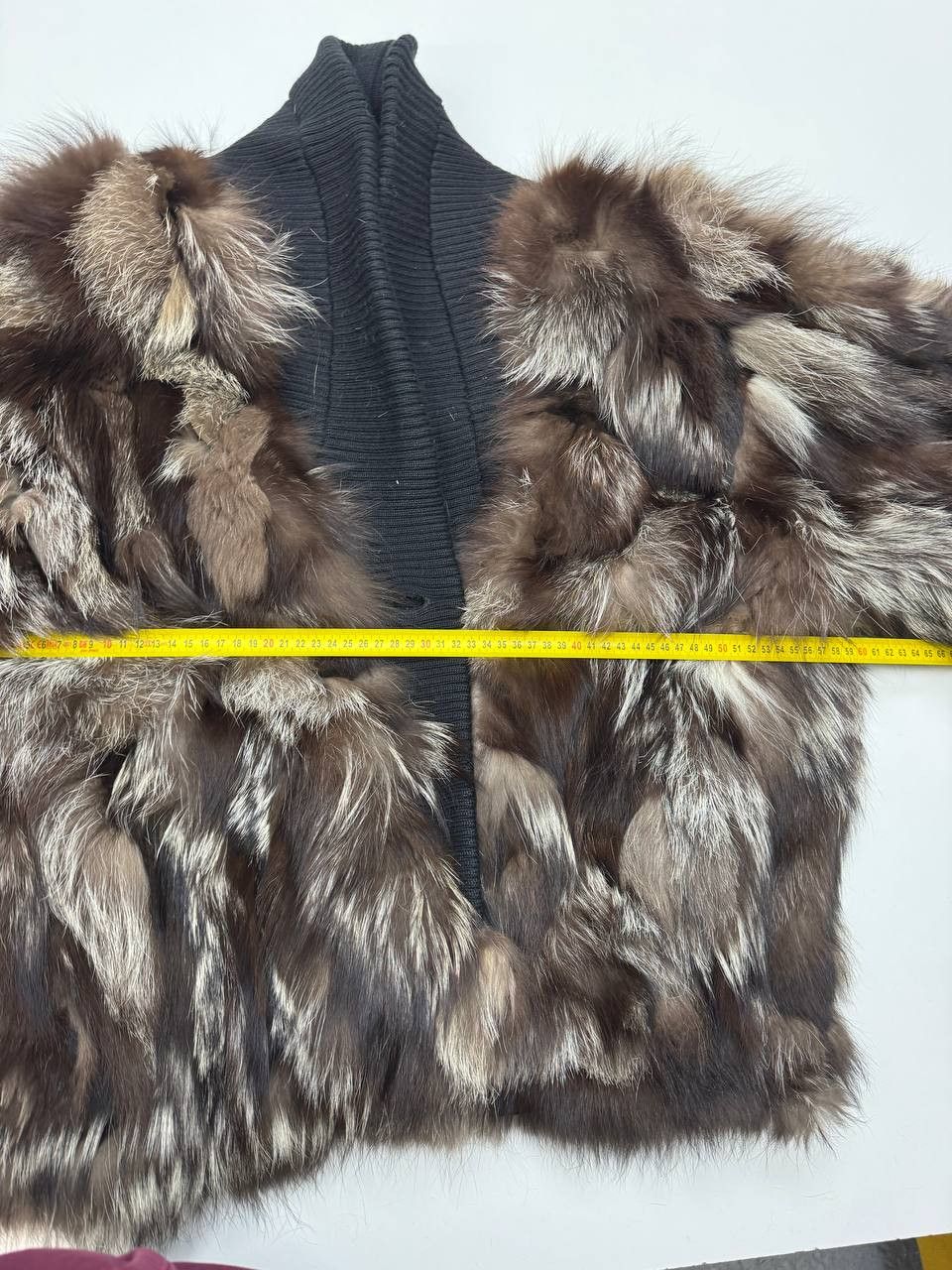 Vintage Vintage Real Fur Knit Trim Jacket, M, 2000s Size M / US 6-8 / IT 42-44 - 9 Thumbnail