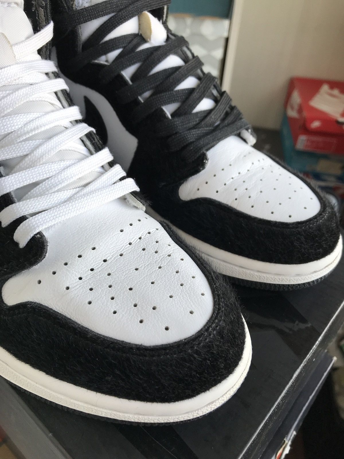 Jordan Brand Nike Air Jordan 1 High Twist WMNS Black Panda Size US 7.5 / EU 40-41 - 10 Thumbnail