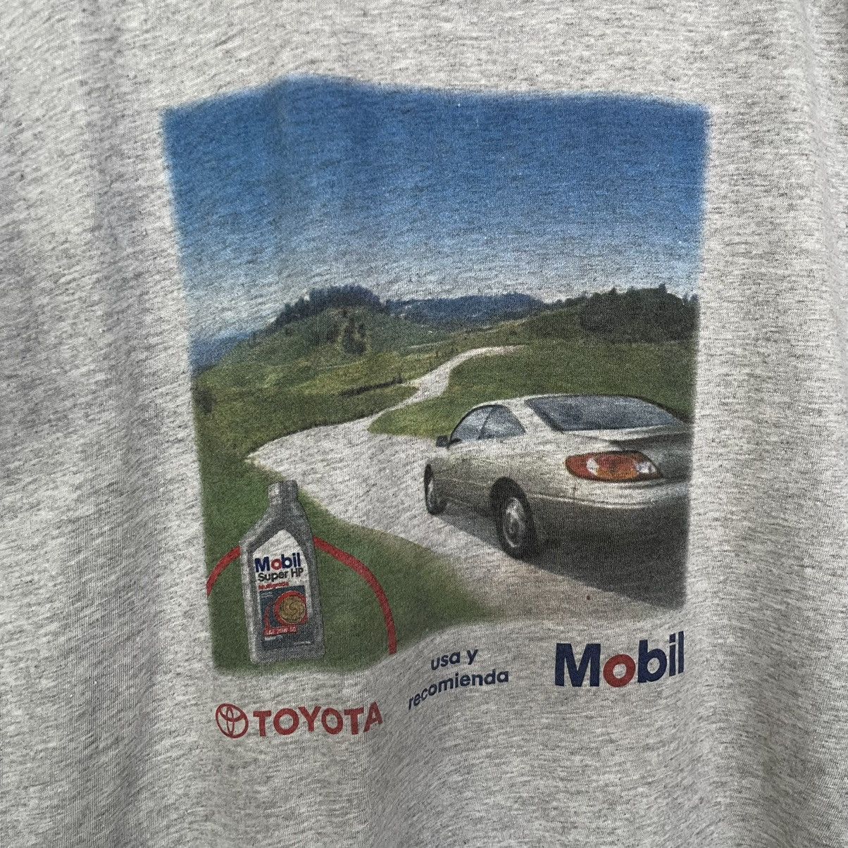 Vintage Vintage Toyota Corolla x Mobil Lubricant Racing Promo Tee Size US L / EU 52-54 / 3 - 2 Thumbnail