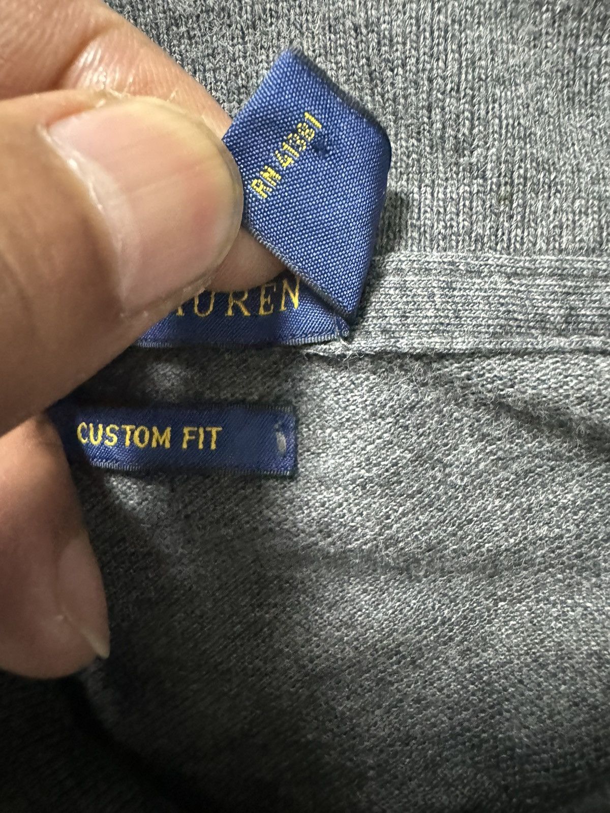 Polo Ralph Lauren × Ralph Lauren Polo Ralph Lauren Small Pony Grey Size US XL / EU 56 / 4 - 6 Thumbnail