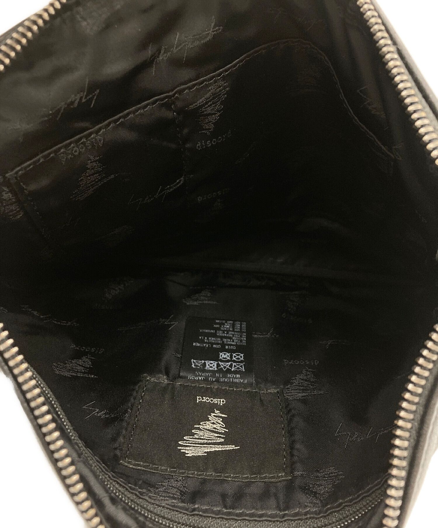 Yohji Yamamoto discord Yohji Yamamoto Signature L Sacoche Shoulder Bag Size ONE SIZE - 3 Thumbnail