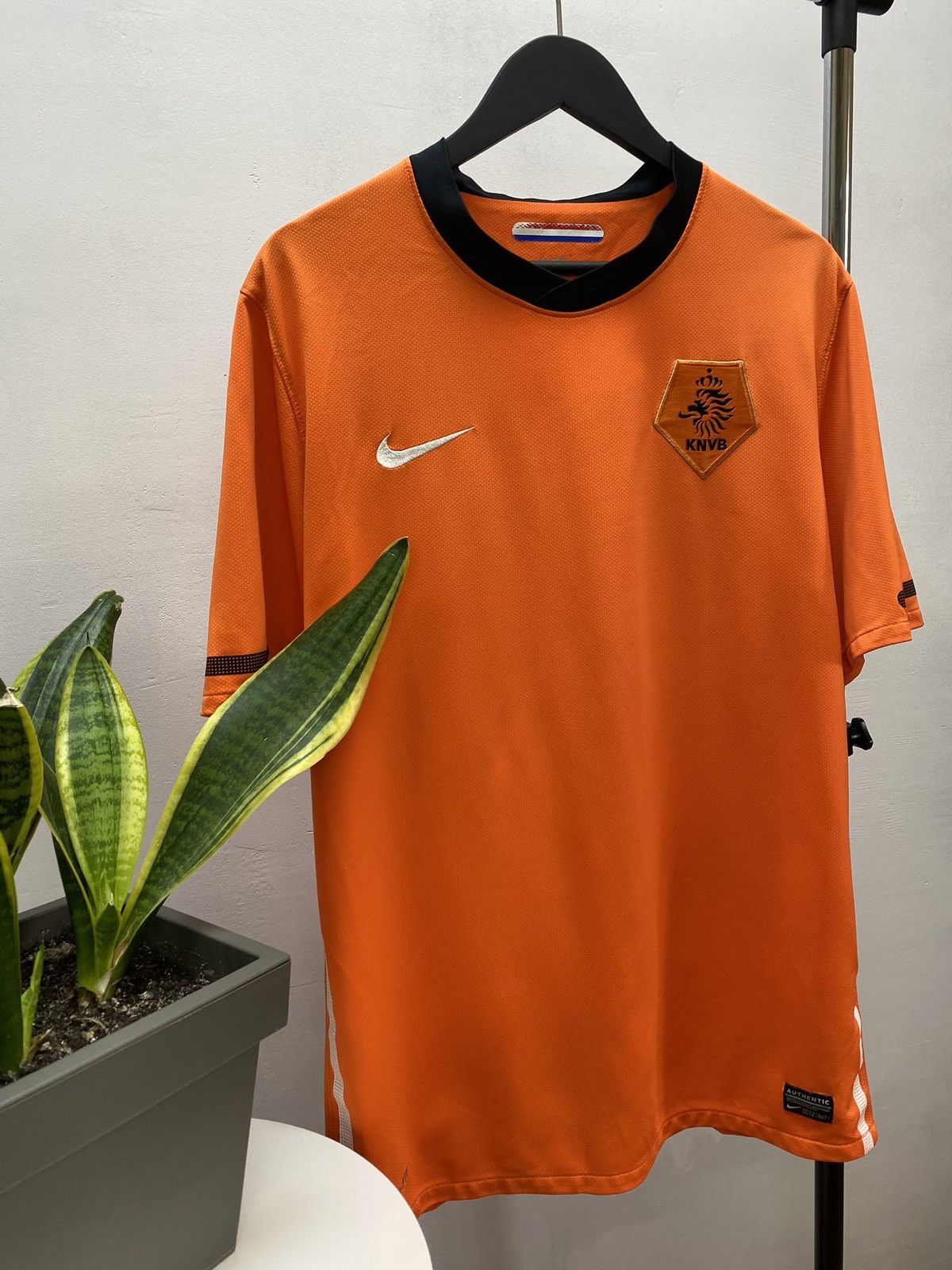 Nike NETHERLANDS TEAM 2010 2012 HOME FOOTBALL SHIRT SOCCER JERSEY Size US XL / EU 56 / 4 - 3 Thumbnail