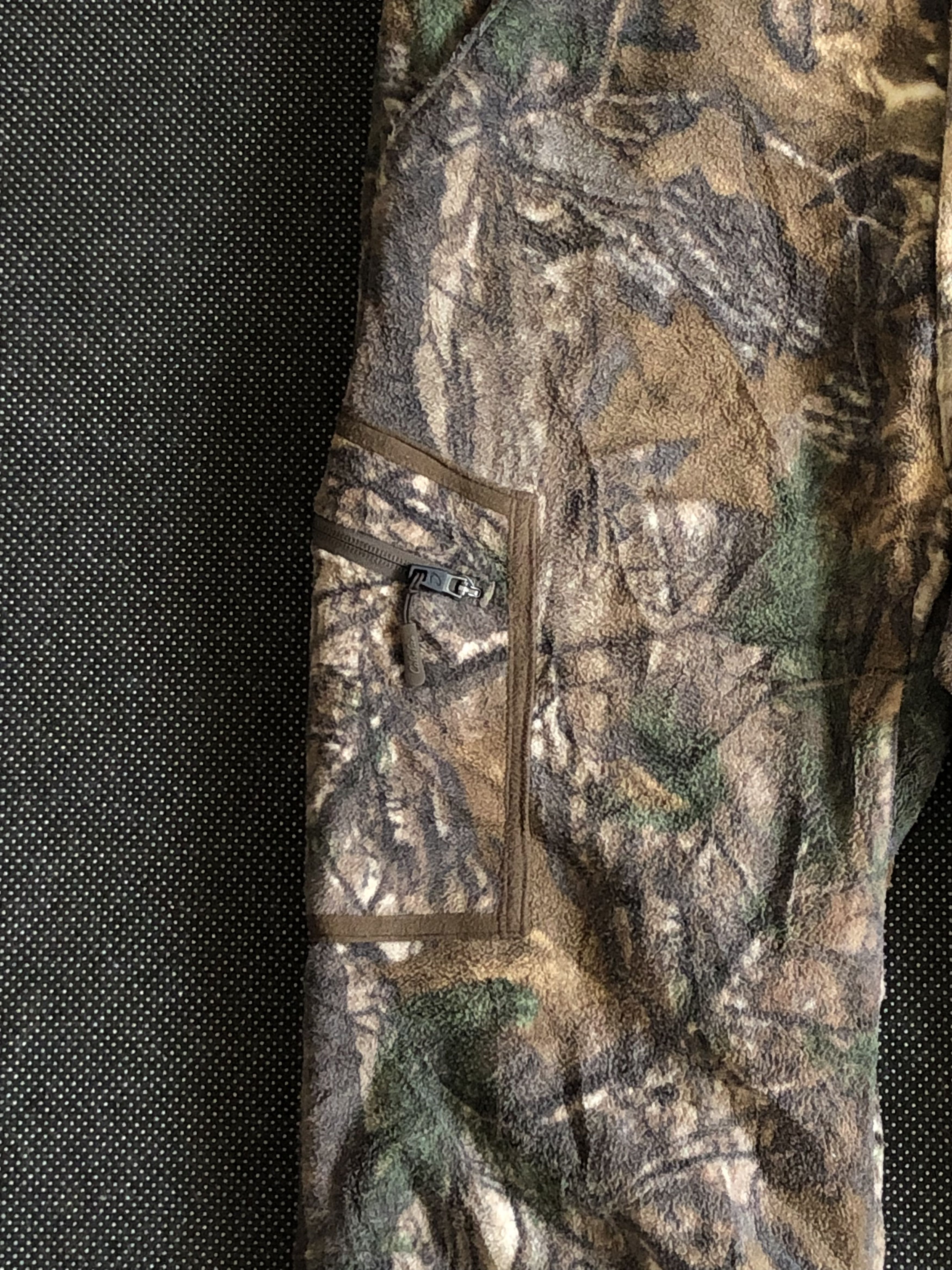 Cabelas × Realtree CABELA’S REAL TREE HUNTING FLEECE CARGO PANTS Size US 35 - 4 Thumbnail