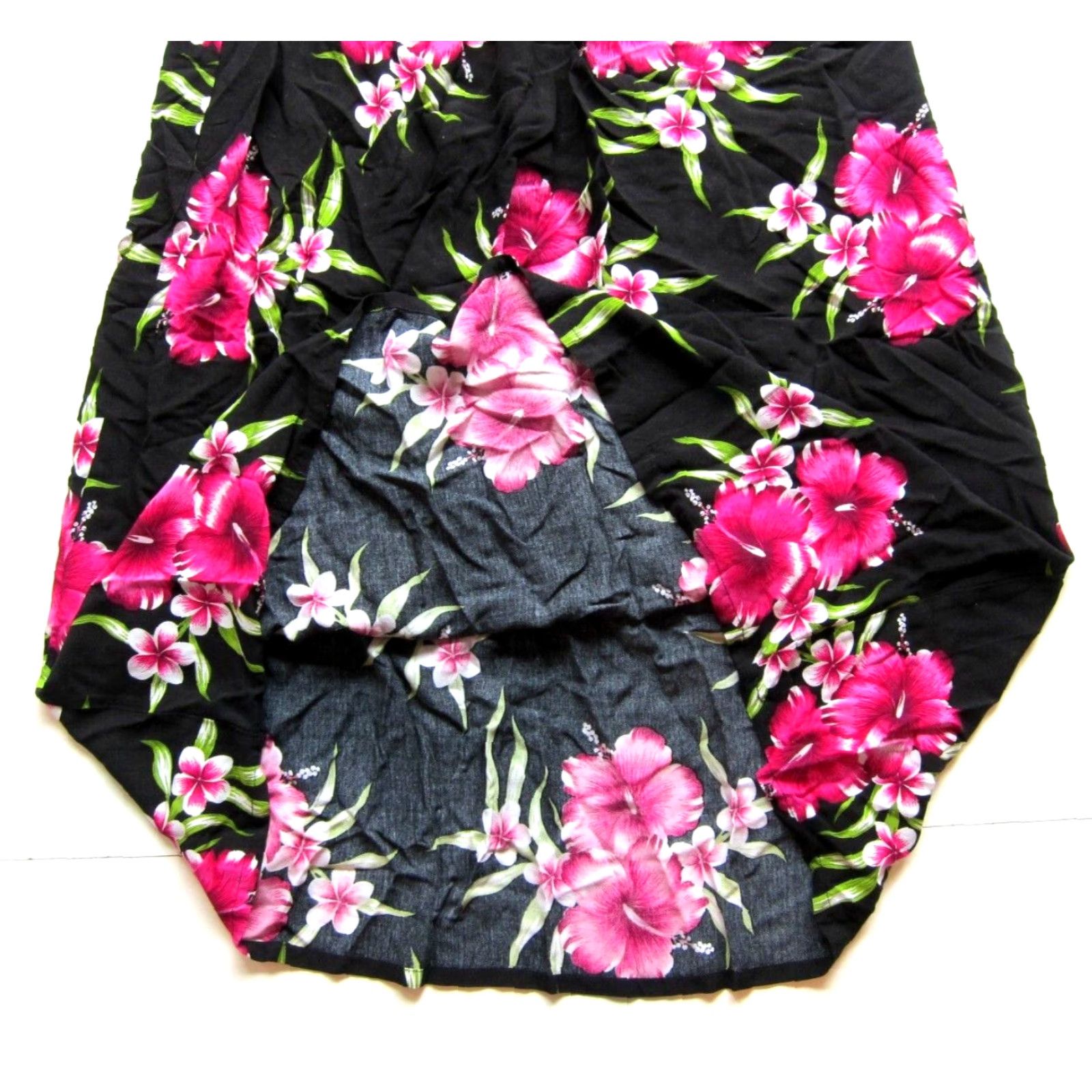 Vintage VINTAGE Aloha Fashion Maxi Dress Tank Sun Dress Women's Floral Long XXL Pink Green Black Large Size L / US 10 / IT 46 - 5 Thumbnail