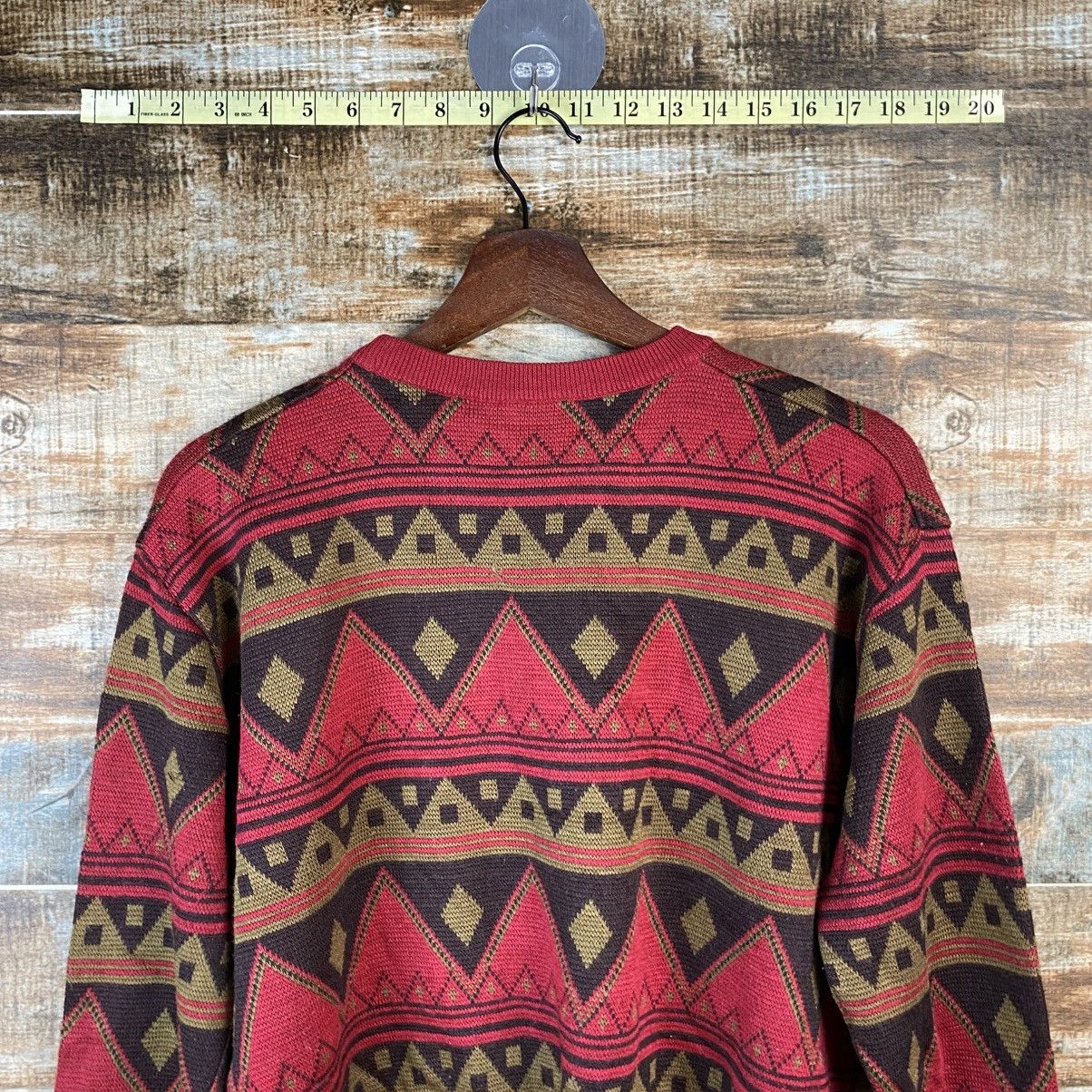 Homespun Knitwear × Japanese Brand DL Japanese Brand art vintage Red Knitwear #C820 Size S / US 4 / IT 40 - 12 Thumbnail