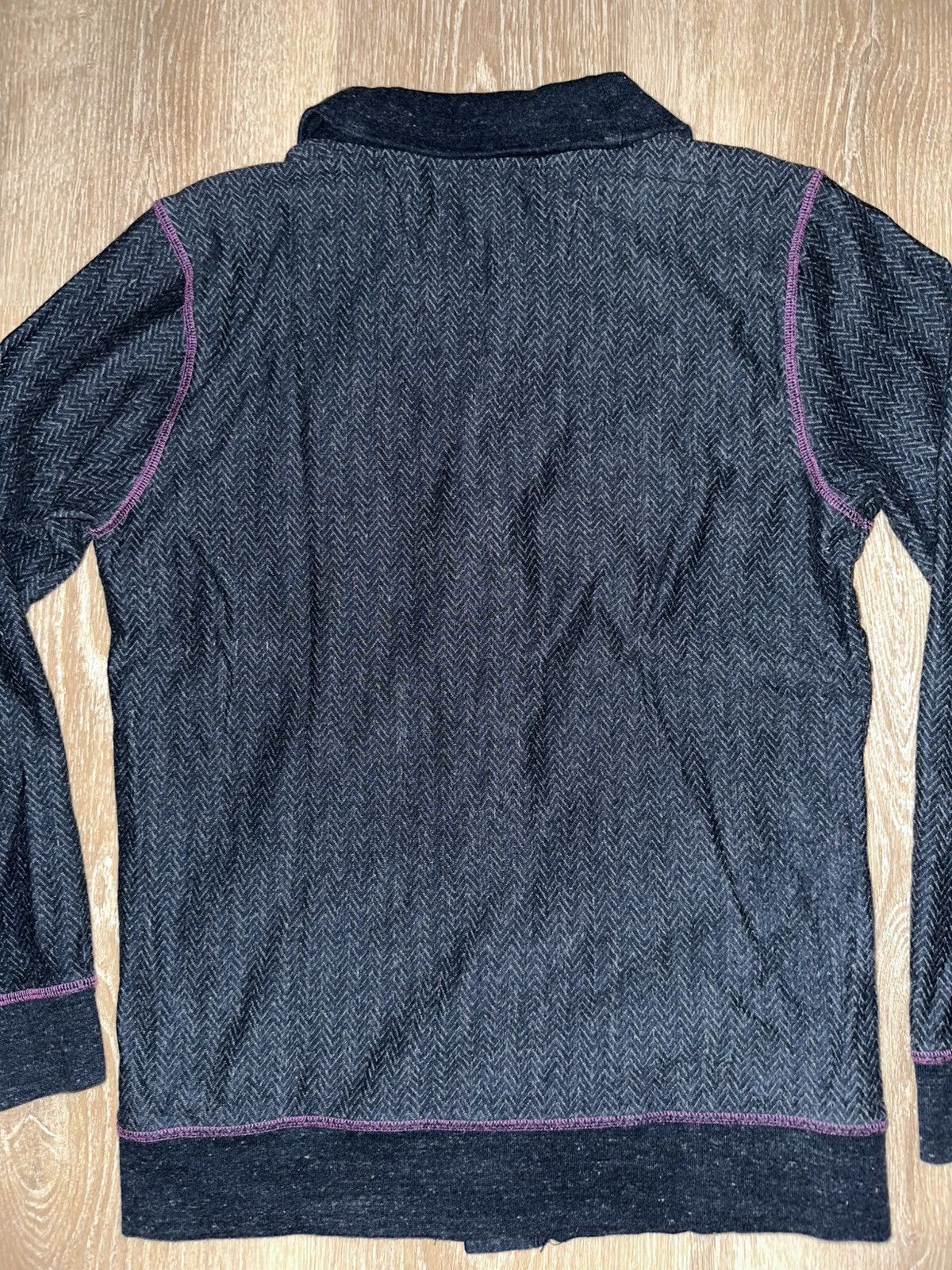 Robert Graham Robert Graham Herringbone Button up Cardigan Shawl Sweater Size US S / EU 44-46 / 1 - 4 Thumbnail