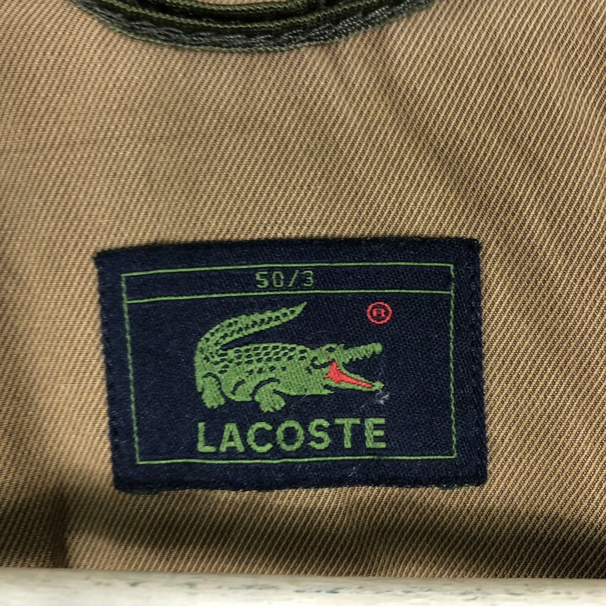 Japanese Brand 🔥 LACOSTE SAFARI LONG JACKET Size US L / EU 52-54 / 3 - 11 Thumbnail