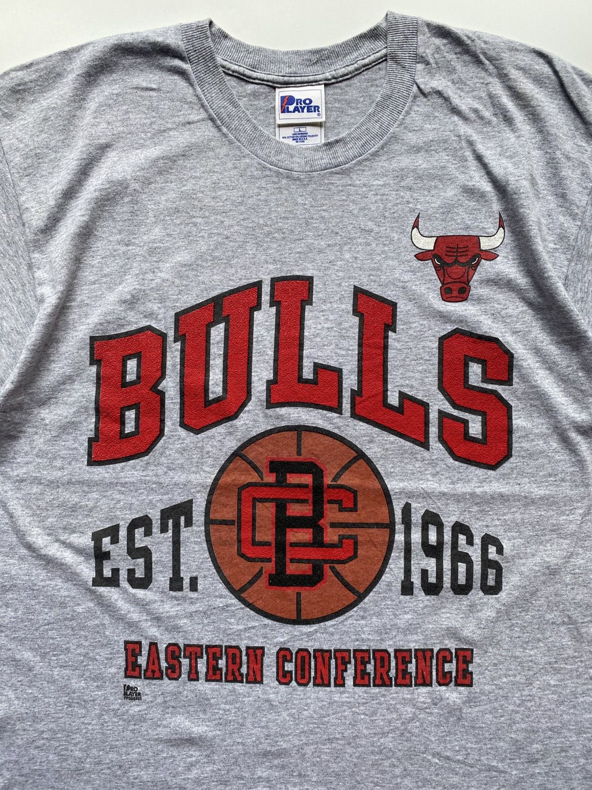 Vintage BULLS EASTERN CONFERENCE Size US L / EU 52-54 / 3 - 2 Thumbnail