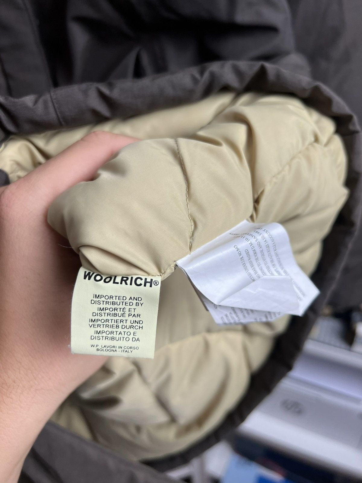 Designer × Woolrich Woolen Mills Woolrich down puffer parka jacket L designer casual winter Size L / US 10 / IT 46 - 6 Thumbnail