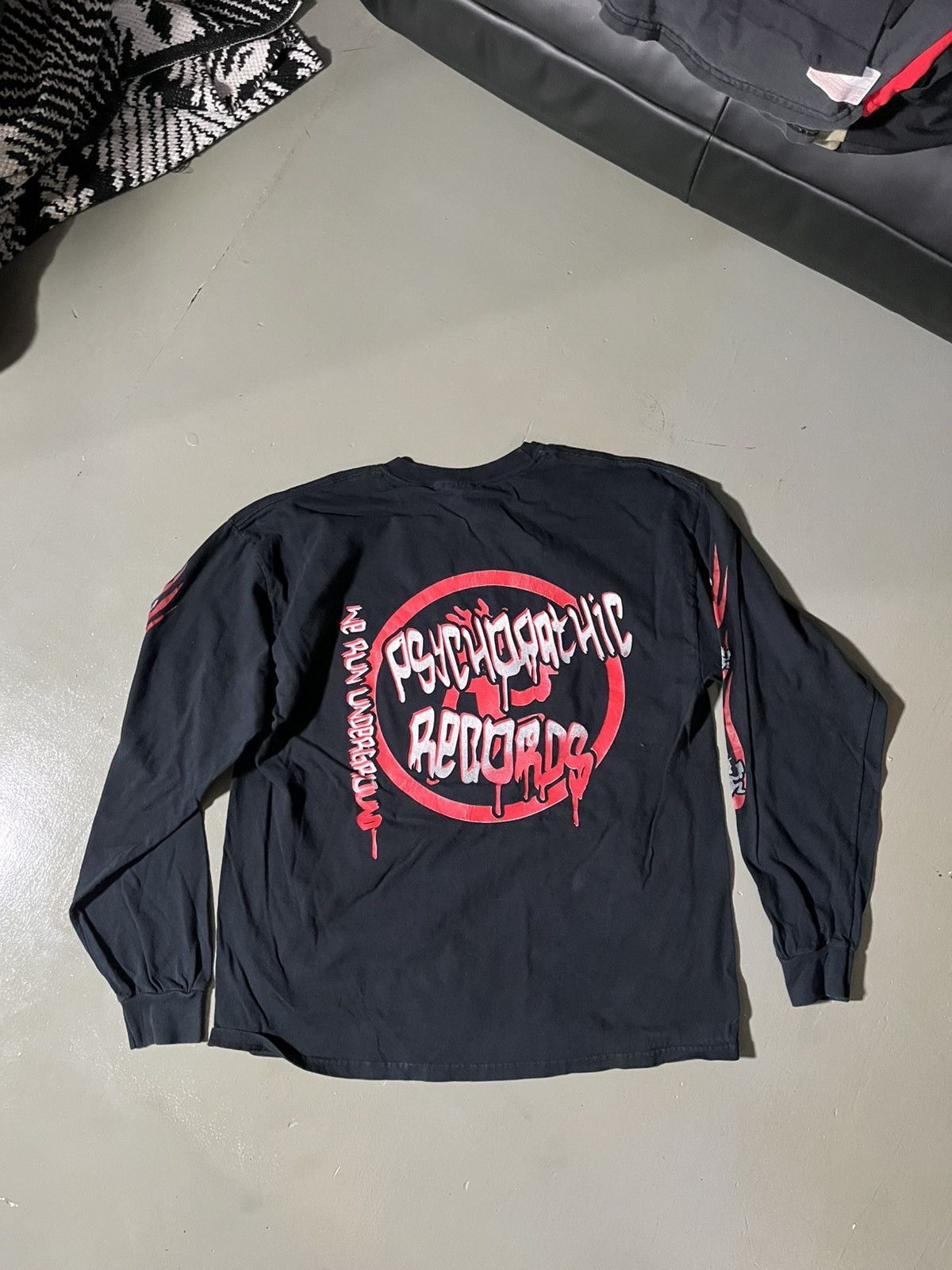 Other 2000s Insane Clown Posse/Psychopathic Records Long Sleeve Size US XL / EU 56 / 4 - 4 Thumbnail