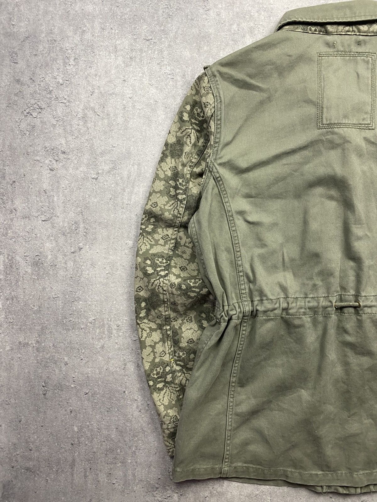 Japanese Brand × Tommy Hilfiger Jacket Tommy Hilfiger military casual 90’s MA-1 denim rare Size L / US 10 / IT 46 - 11 Thumbnail
