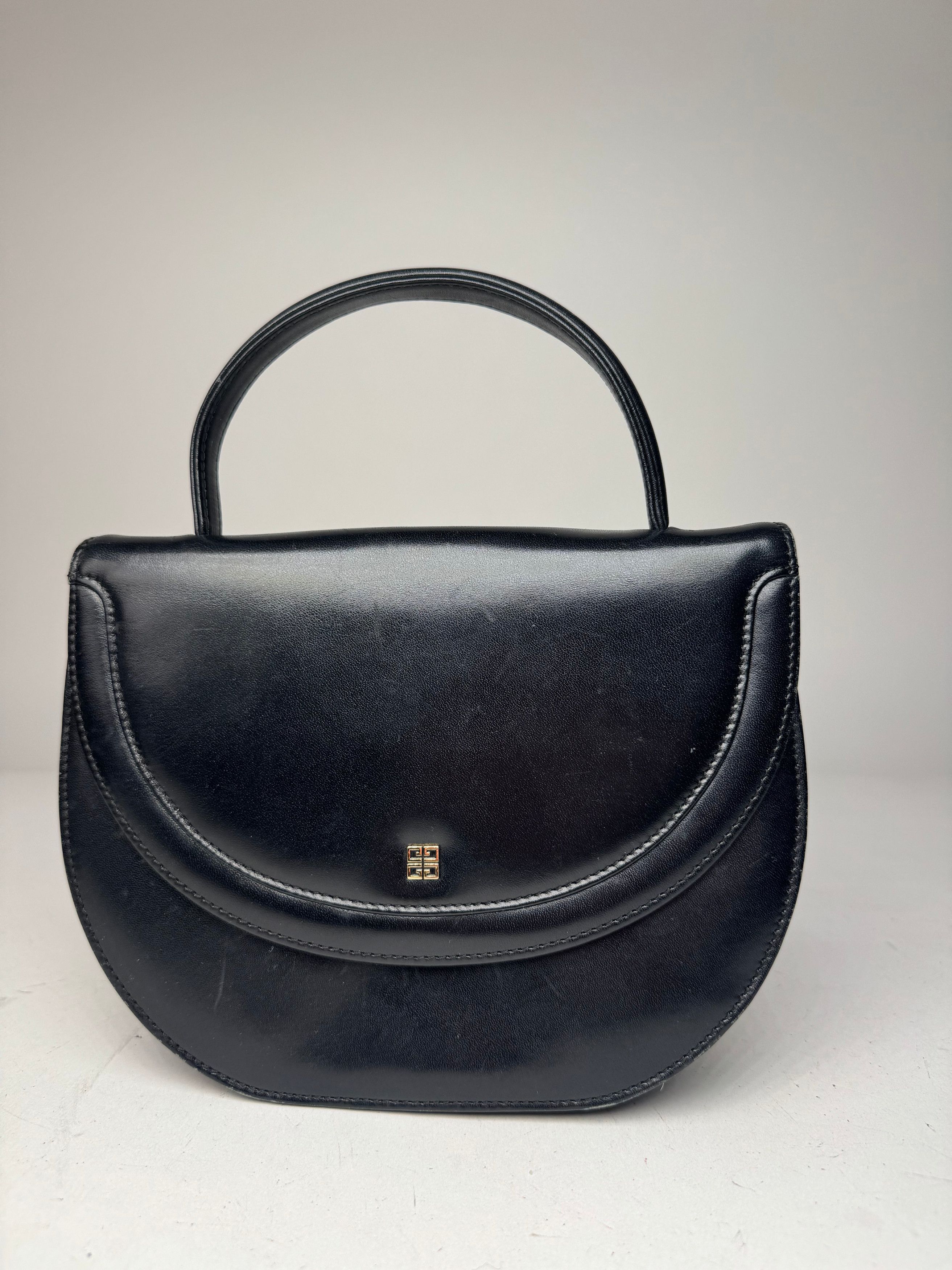 Givenchy Vintage Leather Bag Black Size ONE SIZE - 1 Thumbnail