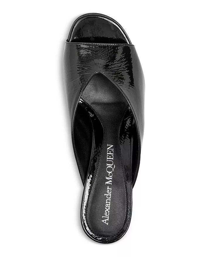 Alexander McQueen o1y0325 Sandals in Black Size US 5 / IT 35 - 3 Thumbnail