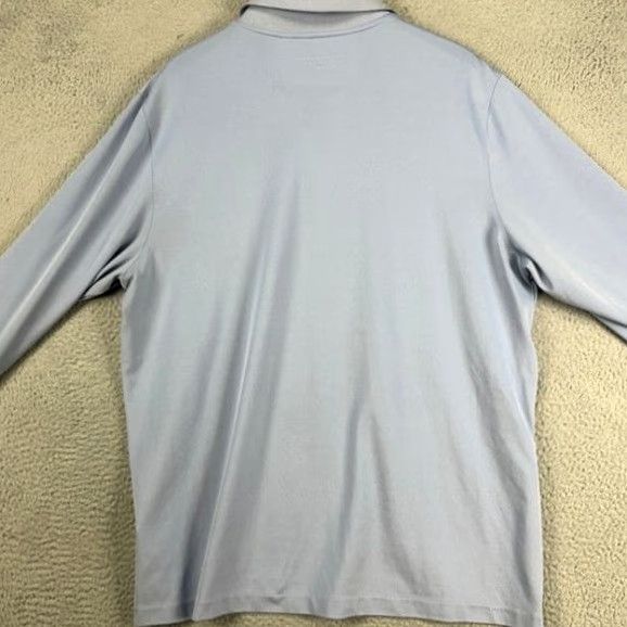 Vineyard Vines Vineyard Vines Men Polo Shirt 2XL Purple Long Sleeve Rugby Golf Performance Logo Polo Sports Athletic Adult Walking Shirt Mens Size US XXL / EU 58 / 5 - 4 Thumbnail