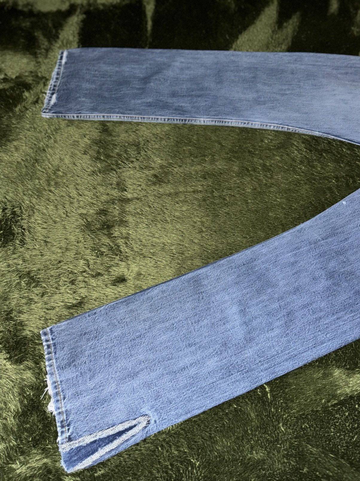 Levi's [W31/L34] Levis 501 Europe Repaired Vintage Wash Denim Pants Size US 31 - 11 Thumbnail