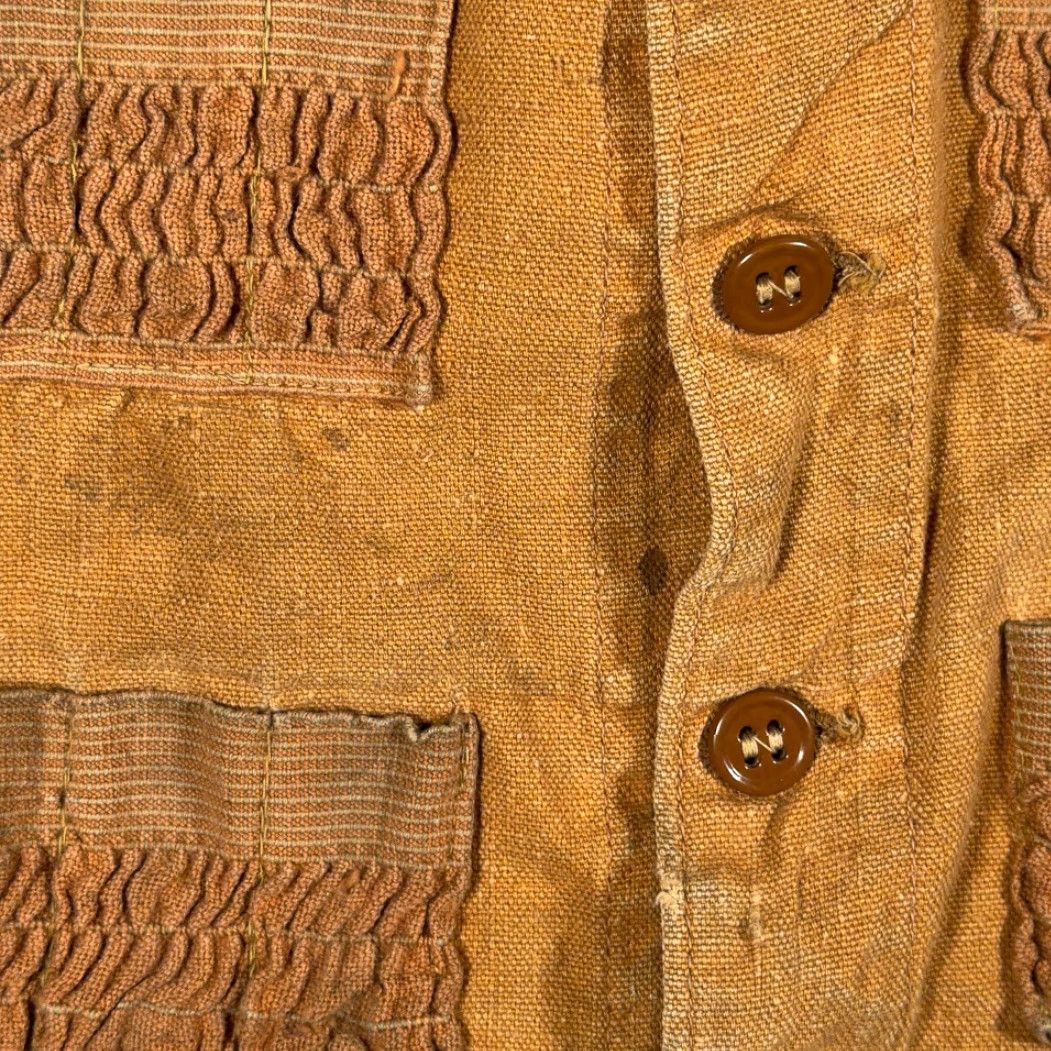 Vintage VINTAGE Montgomery Ward Hunting Vest Adult M Brown Duck Canvas Heritage 50s Mens Vest Hunting 50s USA Size US M / EU 48-50 / 2 - 7 Thumbnail