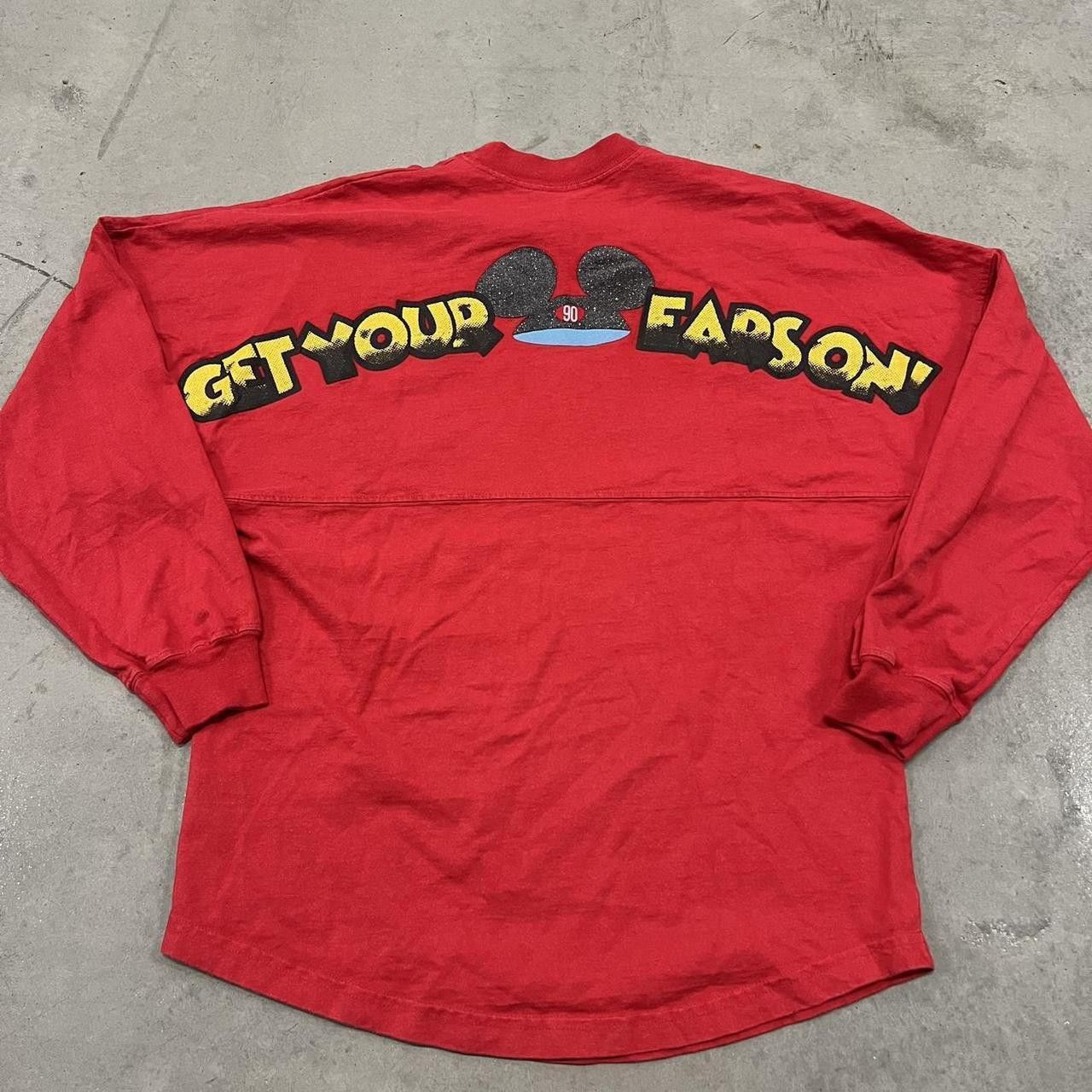 Disney Crazy Vintage Y2K/2000s Super Rare Disney Mickey’s 90th Birthday Cast Member Exclusive Spirit Jersey! Size US S / EU 44-46 / 1 - 1 Thumbnail