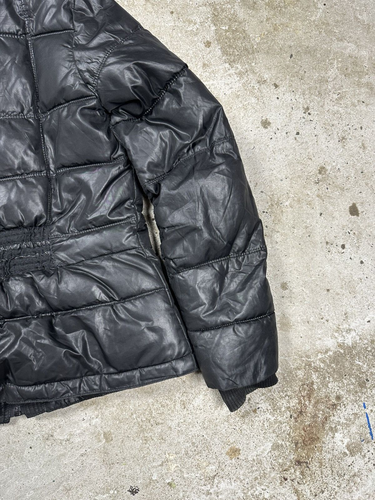 If Six Was Nine × Japanese Brand × Le Grande Bleu (L.G.B.) Vintage Y2K Faux Fur Black Collar Bomber Jacket Size US S / EU 44-46 / 1 - 8 Thumbnail