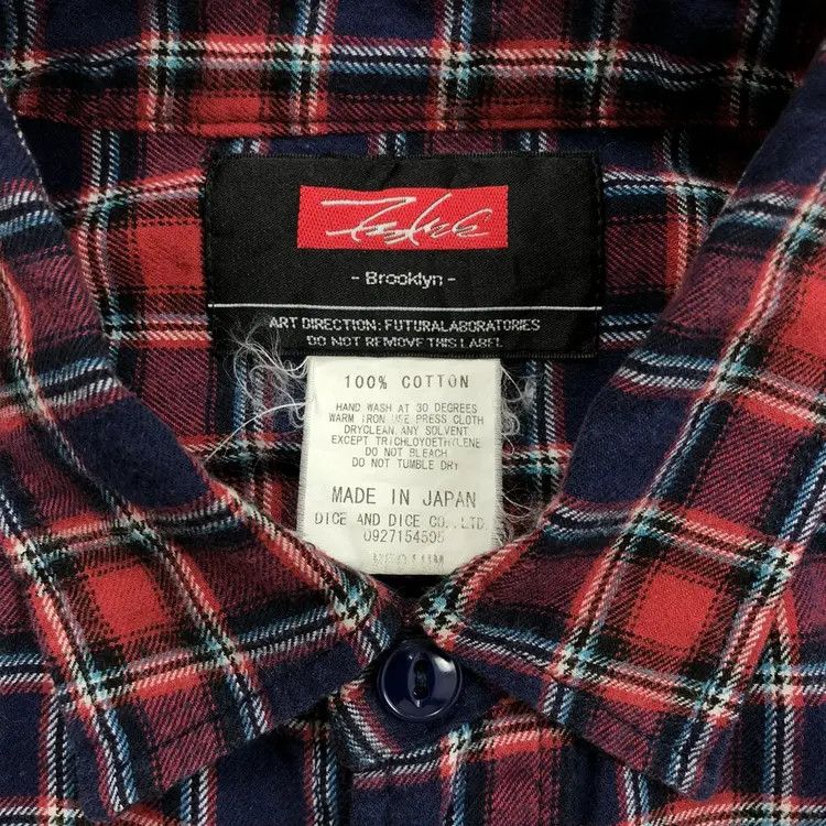 Futura Japanese Futura Laboratories Plaid Flannel Size US M / EU 48-50 / 2 - 6 Thumbnail