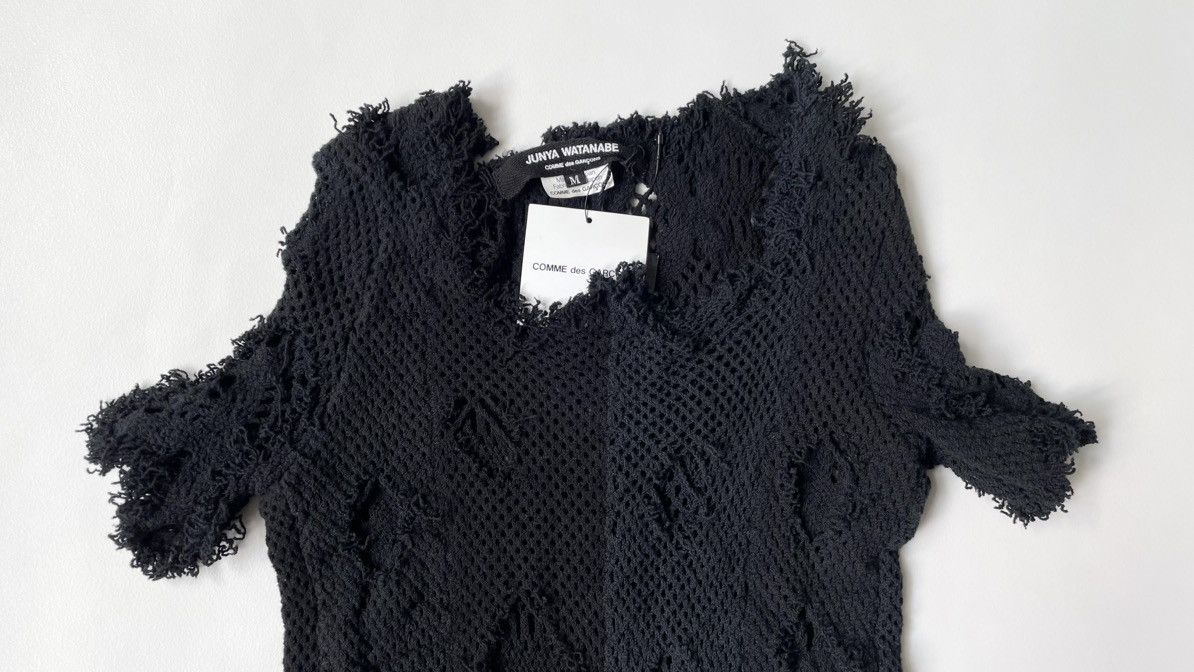 Comme des Garcons A/W 06 Double Layer Distressed Mesh Top Size M / US 6-8 / IT 42-44 - 2 Thumbnail