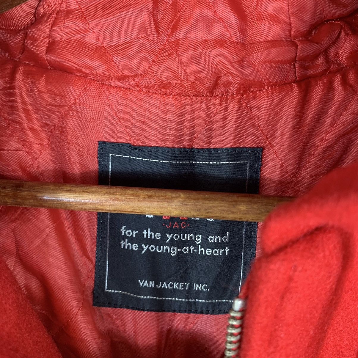 If Six Was Nine × Vintage Vintage Van Jac Van Athletic Club Wool Hoodie Parka Jacket Size US M / EU 48-50 / 2 - 8 Thumbnail