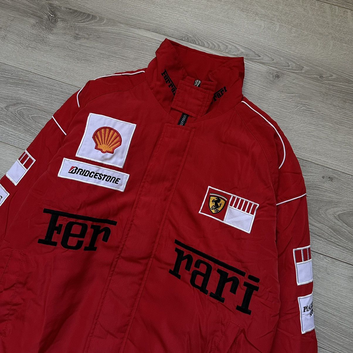 Ferrari Ferrari Vintage Racing F-1 Formula 1 Bomber Rare Mens Size:L Size US L / EU 52-54 / 3 - 2 Thumbnail