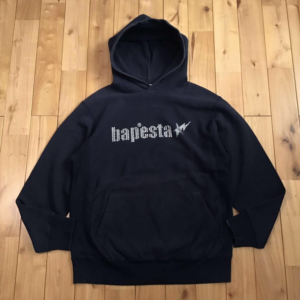 Bape × Nigo × Swarovski Swarovski BAPE STA logo pullover hoodie a bathing ape NIGO Size US M / EU 48-50 / 2 - 2 Thumbnail