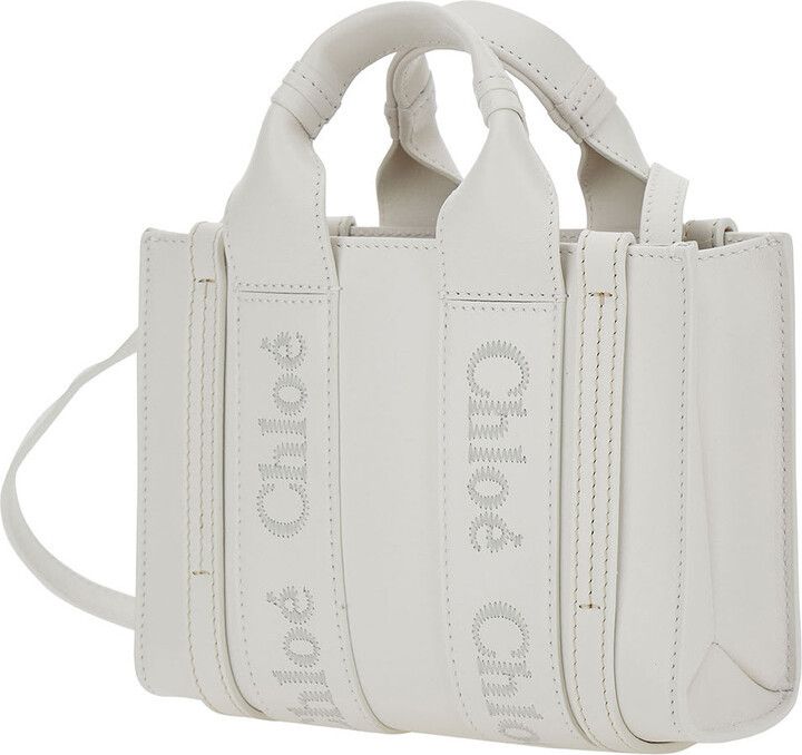 Chloe oc11z0825 Size: OS / Tote Bag in White Size ONE SIZE - 4 Thumbnail