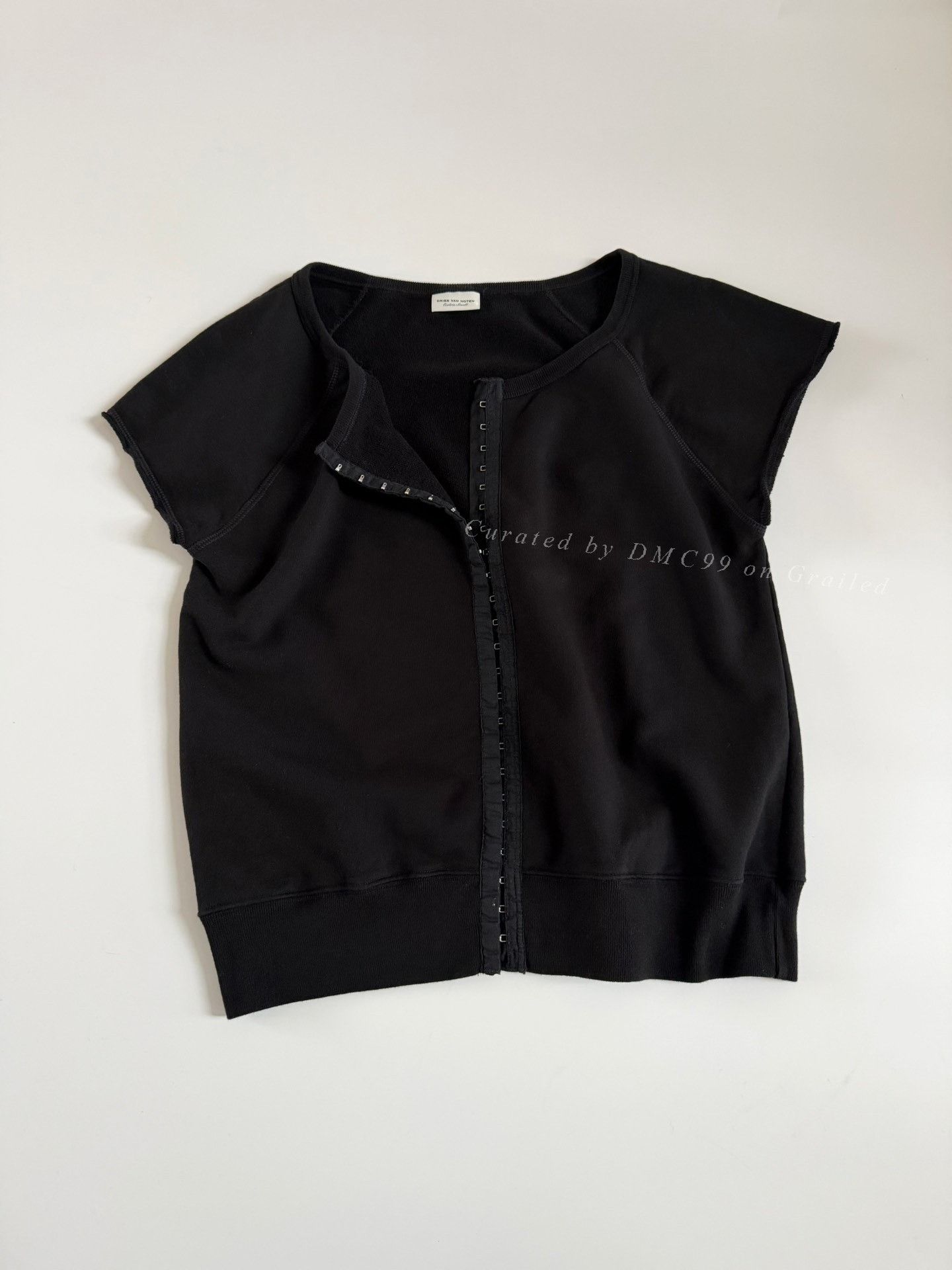 Dries Van Noten Dries Van Noten Vintage Terry Cloth Short Sleeve Top Size XS / US 0-2 / IT 36-38 - 1 Thumbnail