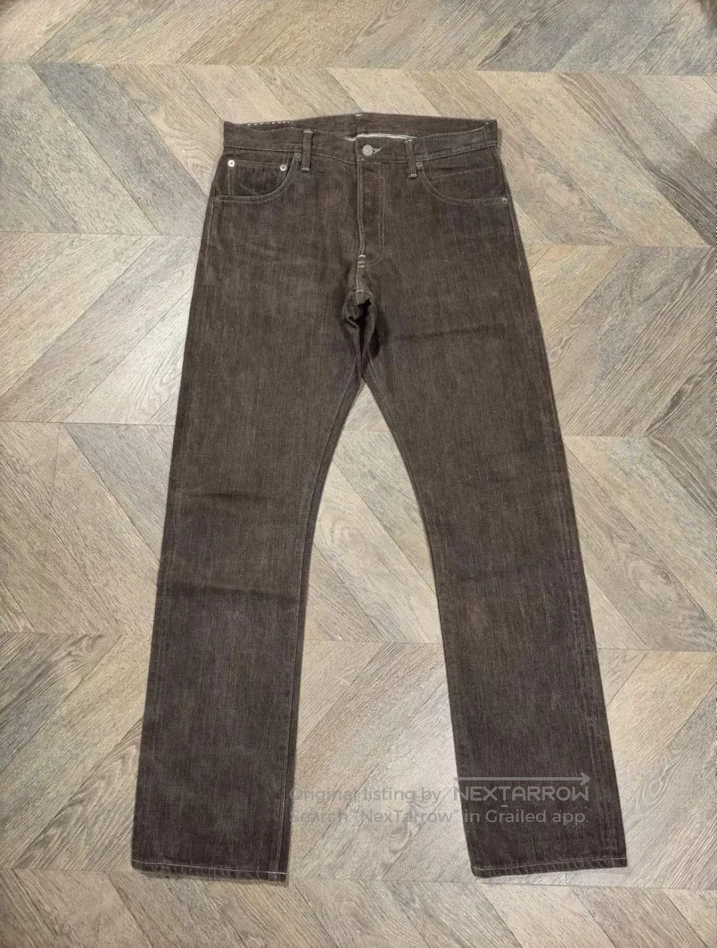 Visvim visvim slim unwash denim pants 01 social sculpture. Size US 32 / EU 48 - 3 Thumbnail