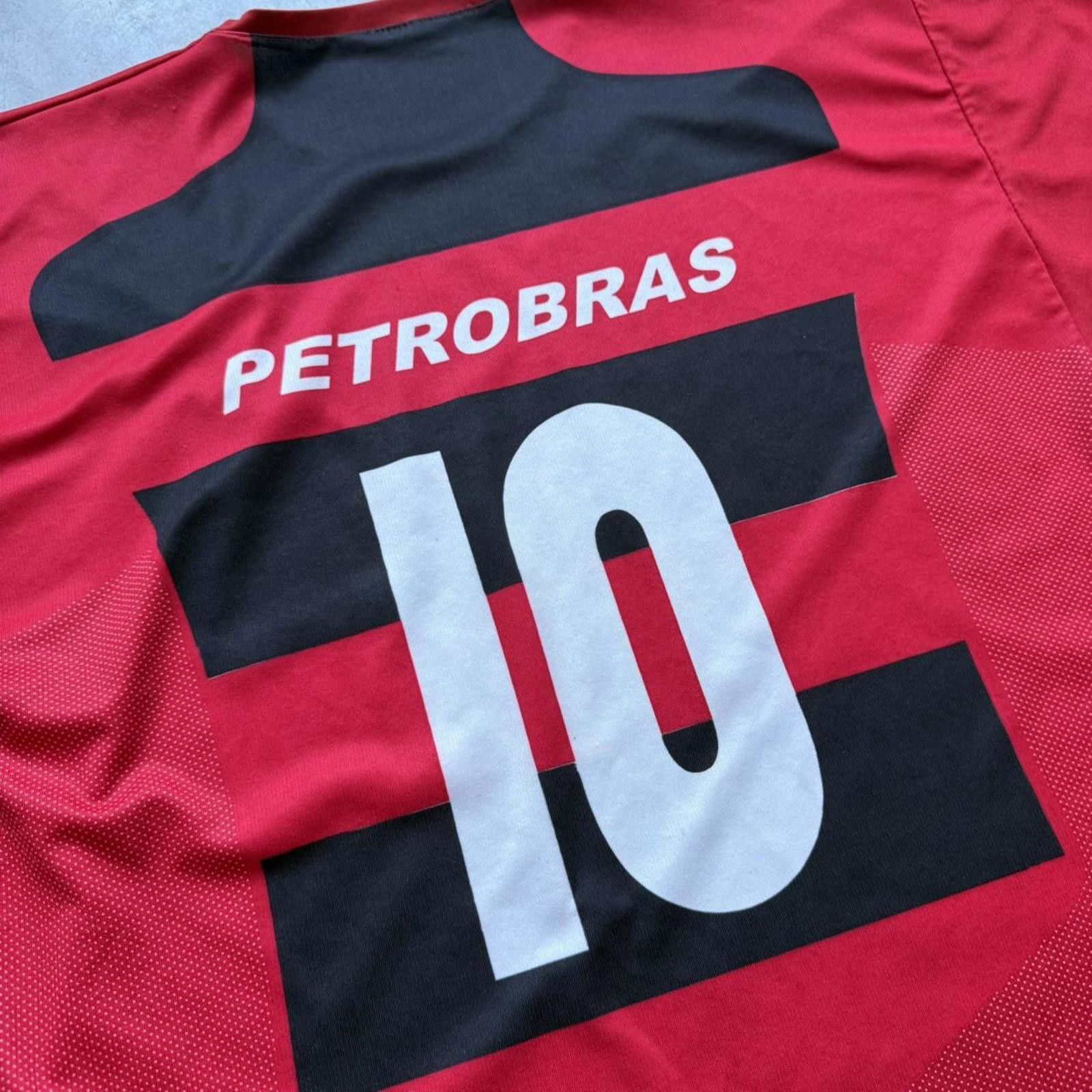 Nike Flamengo Brazil Home 2000's Retro #10 Soccer Futbol Jersey Size US L / EU 52-54 / 3 - 4 Thumbnail
