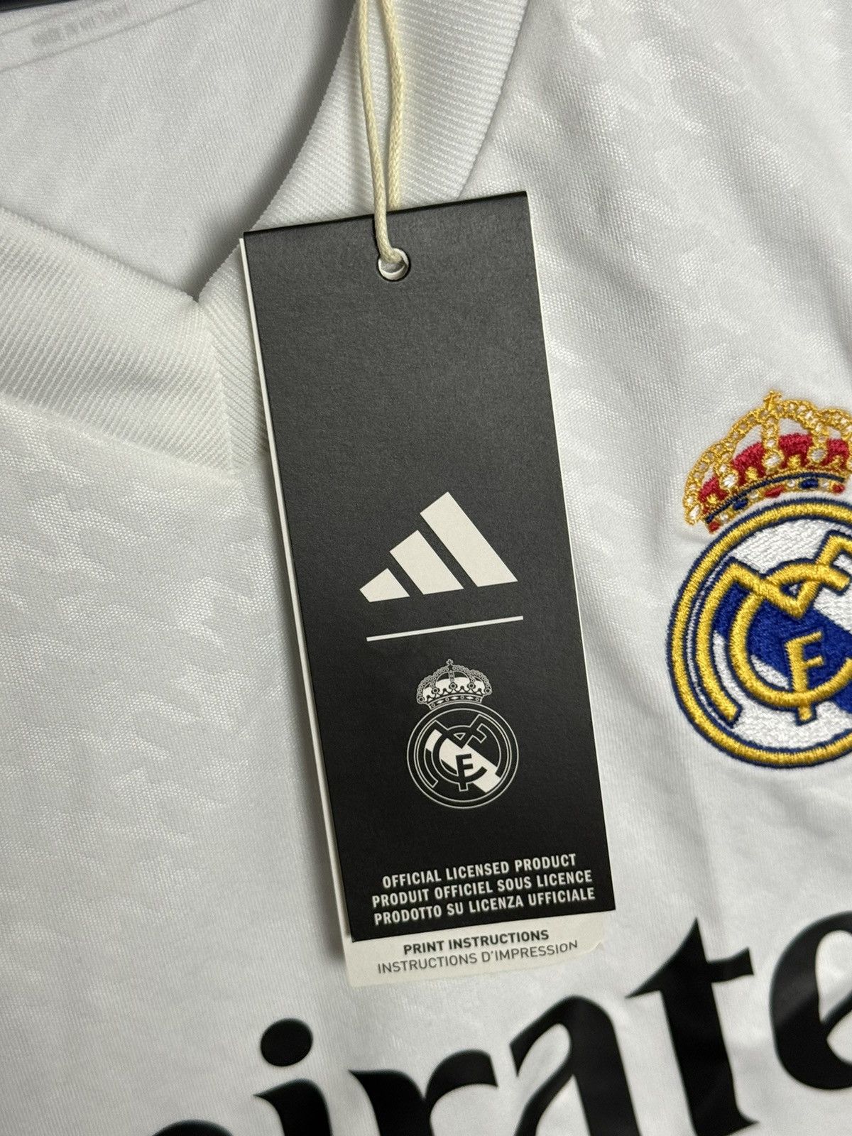 Adidas KIDS New Real Madrid 24/25 Home Football Jersey T-Shirt Size US XS / EU 42 / 0 - 8 Thumbnail
