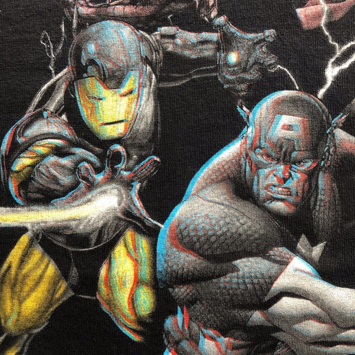 Anime × Marvel Comics Vintage Marvel Shirt 3D Official by Mad Engine Thor, L Size US M / EU 48-50 / 2 - 4 Thumbnail