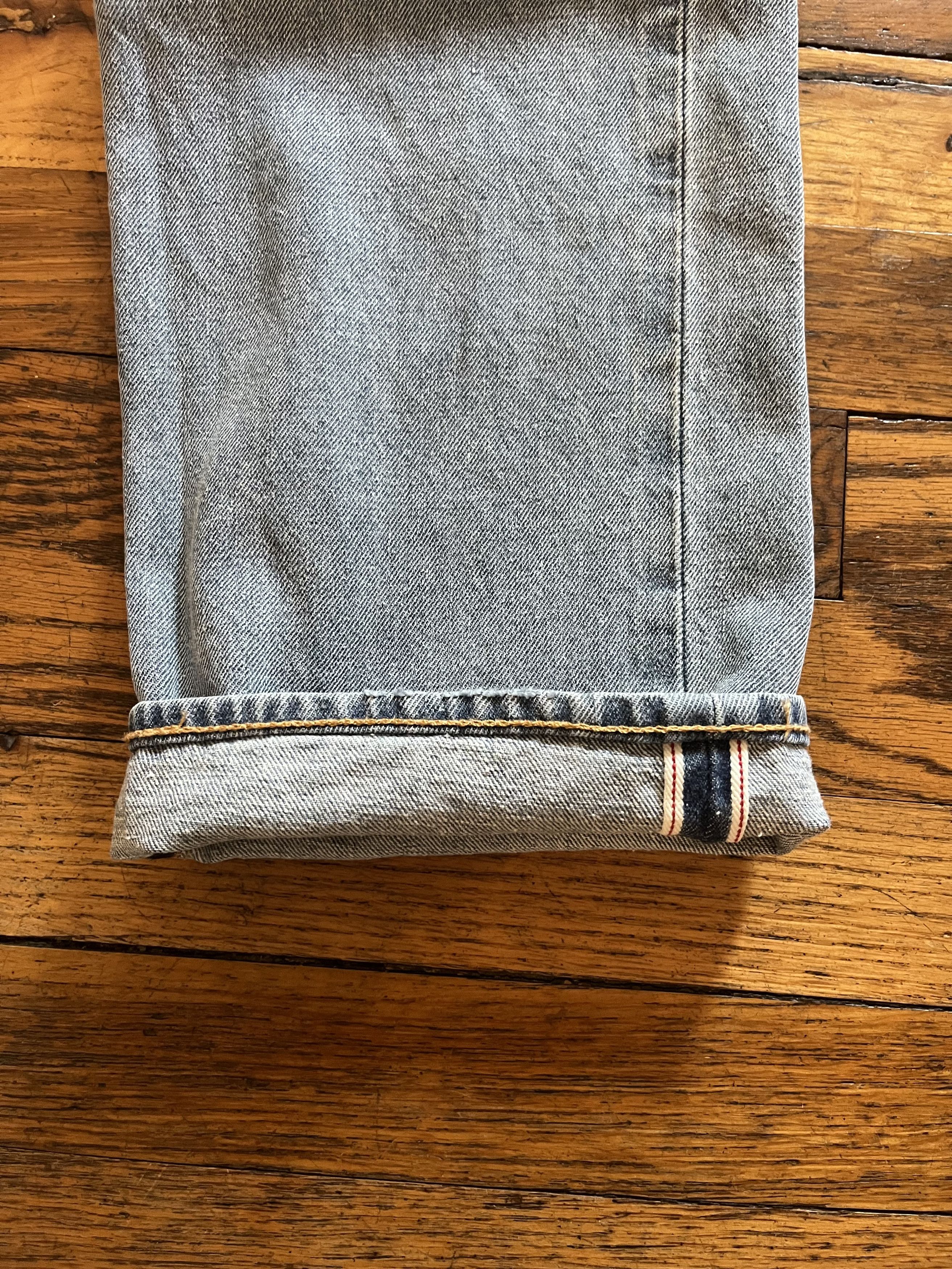 Levi's Levi's Premium light wash selvedge 501 jeans BNWOT 31x30 Size US 32 / EU 48 - 3 Thumbnail