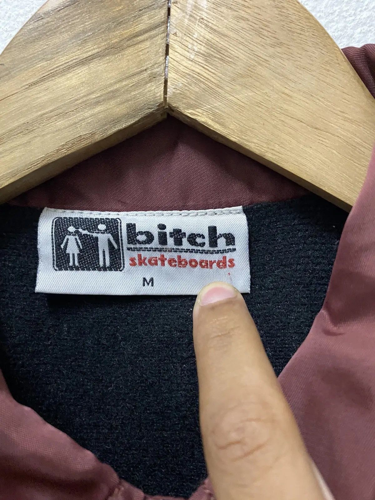 Girl Skateboards × Powell Peralta Vintage 90s Bitch Skateboard Coach Jacket Size US M / EU 48-50 / 2 - 5 Thumbnail