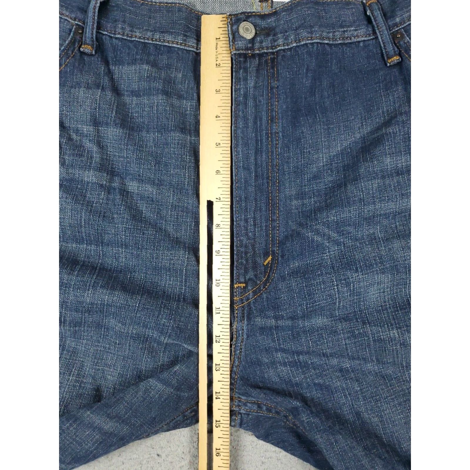 Levi's Levis 559 Relaxed Straight Leg Jeans Mens Size 46x30 Blue Denim Pants Size US 30 / EU 46 - 3 Thumbnail